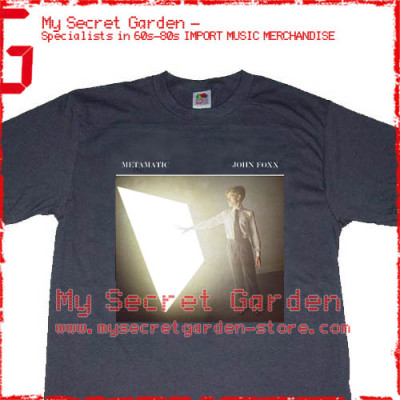 John Foxx - Metamatic T Shirt 